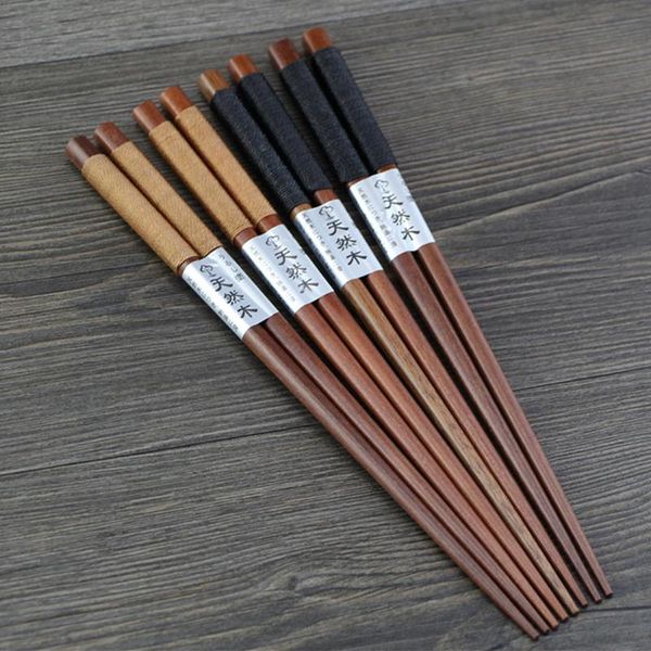 

chopsticks elegant handmade classic japanese natural chestnut wood cooking tableware chinese