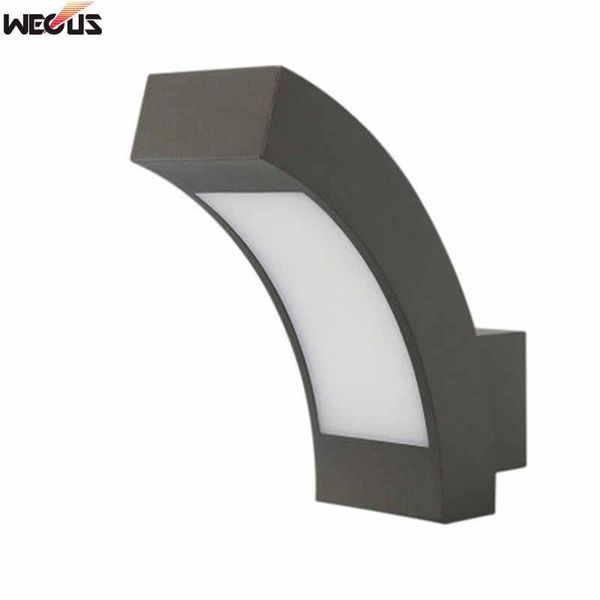 

nordic led wall lamp aluminum waterproof outdoor lights for porch/ /garden /bathroom light luminaire lamps