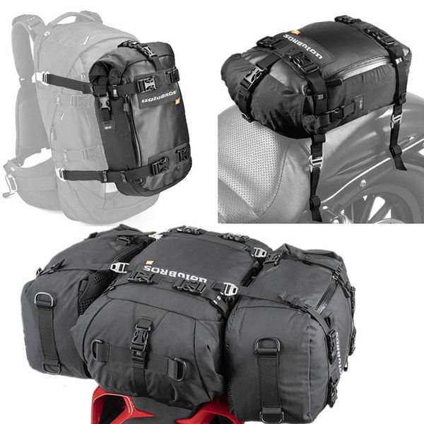 

Uglybros Motorcycle Baggage Pack Multifunctional Waterproof Motor Cruise Rear Seat Bag 10L 20L 30L Buiten Riding Backpack, 243 yellow