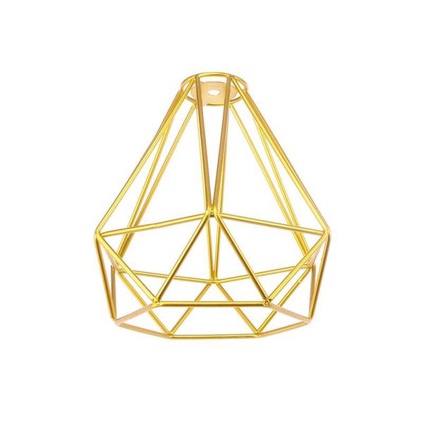 

wall lamp 1pc light racks bridcage design clip on shades vintage chandelier for el restaurant home(gold)
