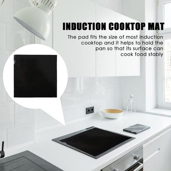 

mats & pads induction cookmat protector nonslip silicone heat insulation pad cook cover reusable nds