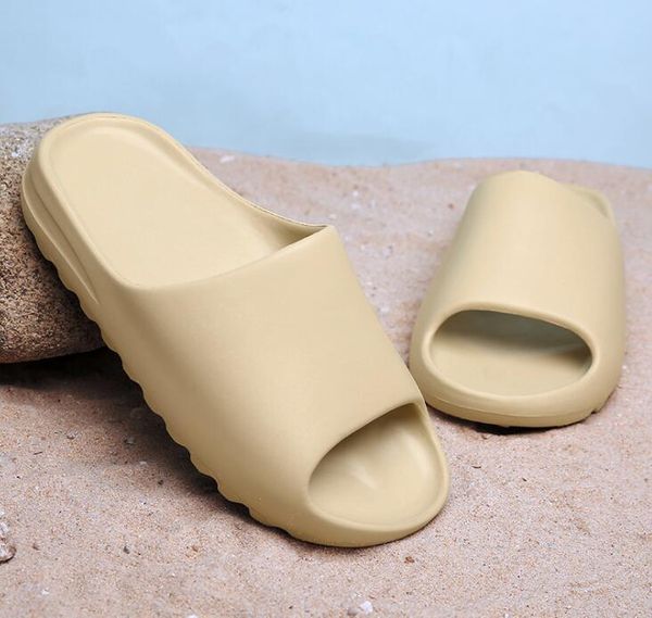 

west 450 foam kanye clog sandal triple black slide fashion slipper women mens tainers beach sandals slip-on shoes wy1562 summer luxurys yeez