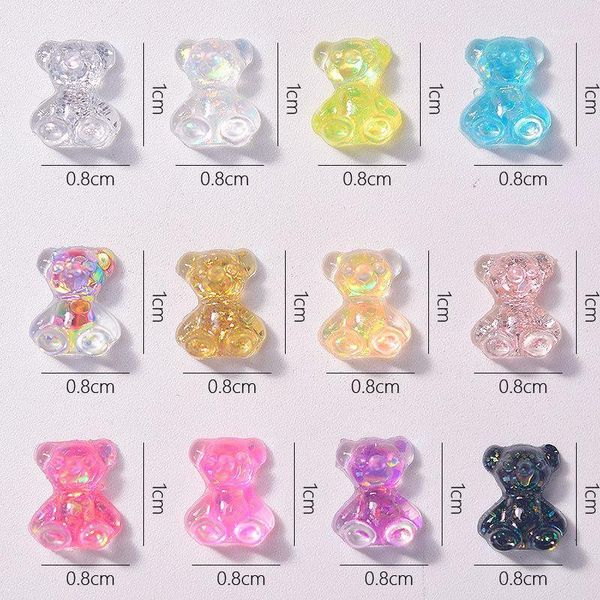 

5pcs colorful ab rhinestones valentine crystal diy nail art stone 3d design jewelry gems accessories manicure decorations1, Silver;gold