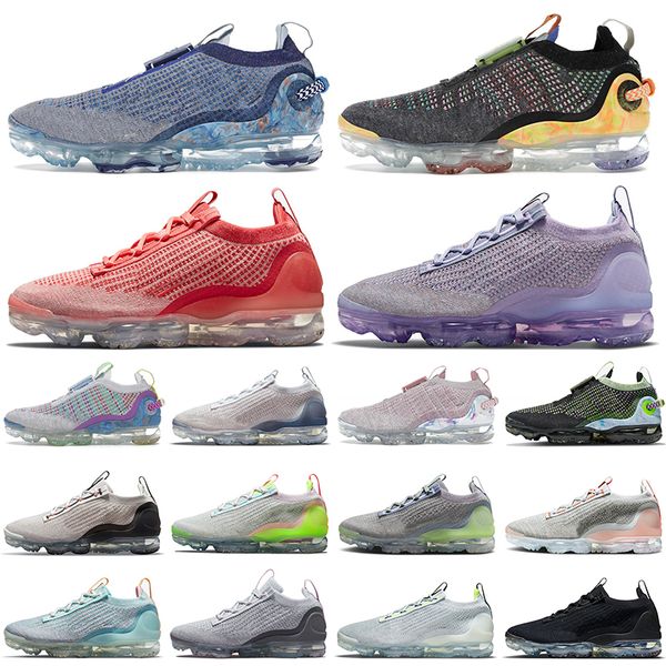 

knit 2021 day to night 2020s men women running shoes air oatmeal vapours 2021s stone blue pure platinum obsidian max newsprint trainers spor