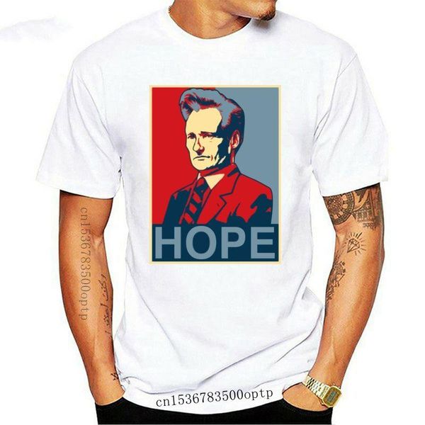 

men's t-shirts conan obrien tonight show hope t shirt wholesale tee custom environtal printed tshirt, White;black