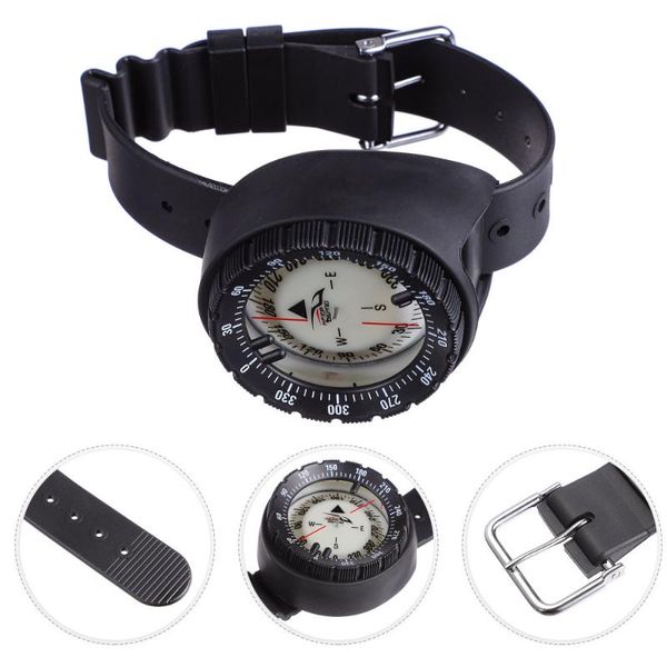 

outdoor gadgets 1pc mini waterproof compass camping hiking wristband