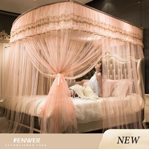 

mosquito net fenwer summer mongolian yurt double single bed anti tent netting for home decor large space canopy nets