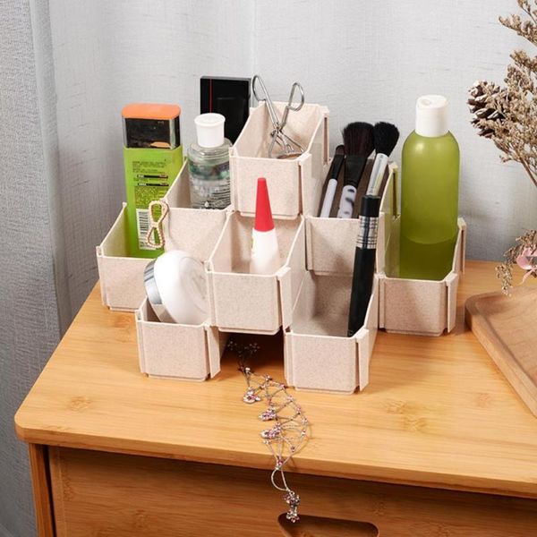 

hooks & rails drawer organize box plastic organizer multi-function solid divide versatile storage