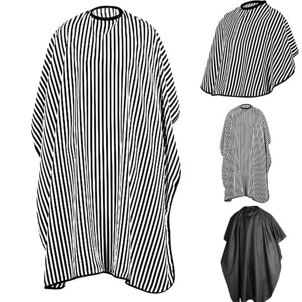 

trendy popfeel excellent quality striped salon hair cutting cloth barber cape hairdressing brand aprons