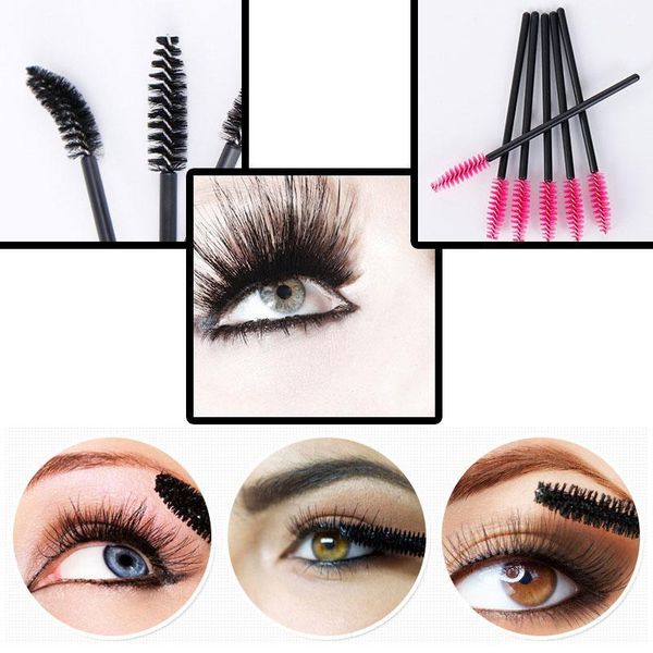

eyelash brushes makeup disposable mascara wands applicator eye lashes cosmetic brush tools1