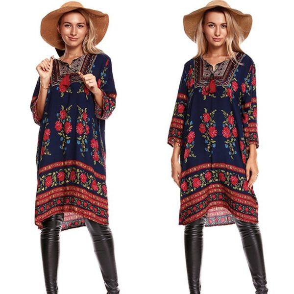 

Fashion Dress Big Size Digital, As shown in figure