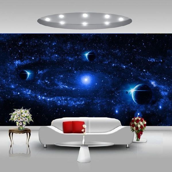 

wallpapers planet nebula night sky universe sand suspended ceiling living room bedroom wallpaper murals custom sizes