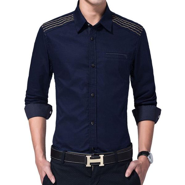

men's casual shirts trendy striped button club dress men shirt vintage mens long sleeve slim fit camisa masculina cotton collar, White;black