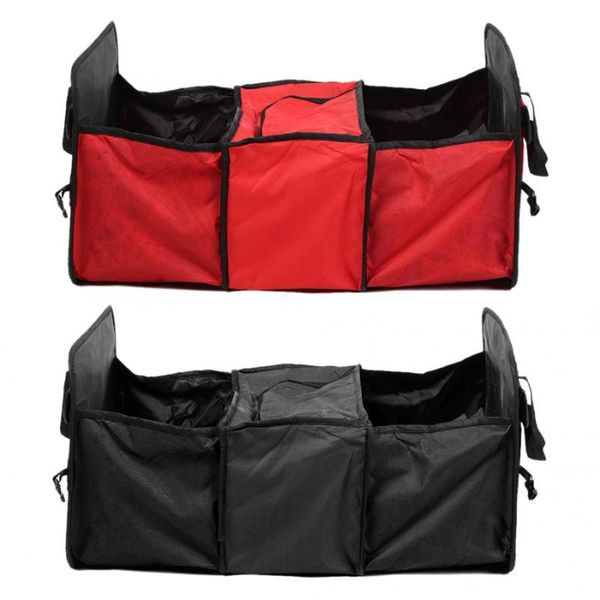 

car organizer brand multifunction folding insulated cooler storage bag container box auto accessories
