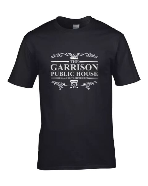 

the garrison public house, small heath, birmingham - youth t-shirt, White;black