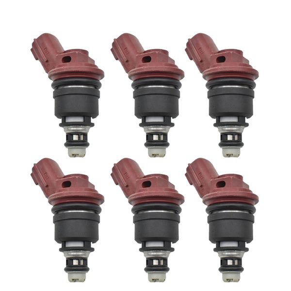 6 PC original gebrauchte Kraftstoffeinspritzdüse A4600 270CC für 92-99 Nissan Maxima Infiniti I30 96-99 3.0L