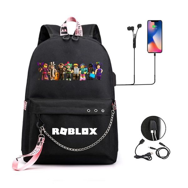 

backpack high capacity boys girls teens printing usb schoolbag lady's bag mochila cute cartoon waterpoof backpacks gift