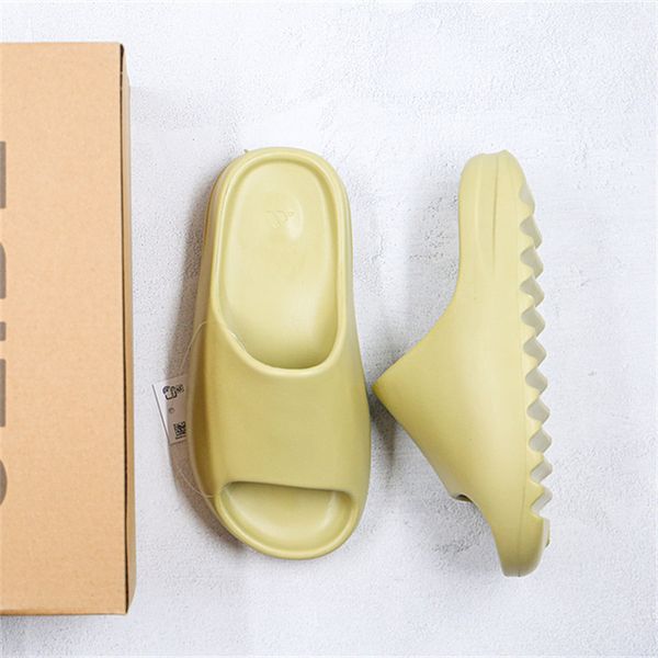 

yeesy slide bone black green fashion sports slippers white khaki men women indoor outdoor sandal basketball shoes football sneakers size 35-