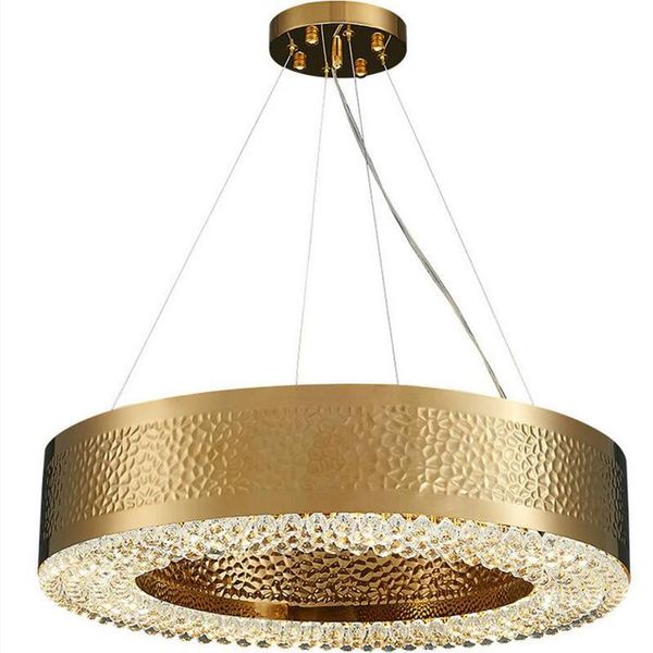 

chandeliers luxury modern lighting for living room design 2 layers gold crystal chandelier home decor led fixtures