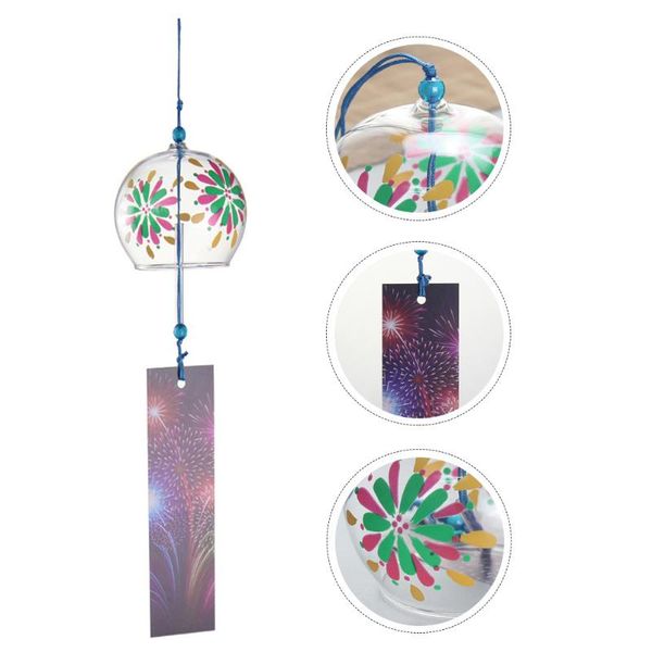 

decorative objects & figurines 1pc japanese style wind chime glass bell home chic craft