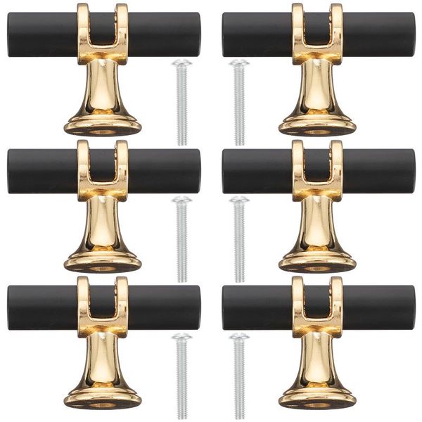 

handles & pulls 6 sets door knobs durable zinc alloy wardrobe useful cupboard handle