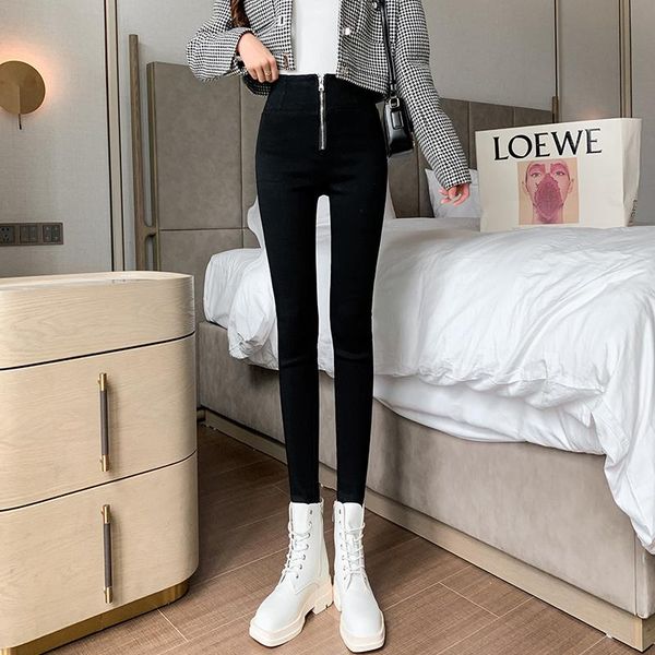 

women's pants & capris wholesale 2021 spring autumn fashion casual long women woman female ol at907, Black;white