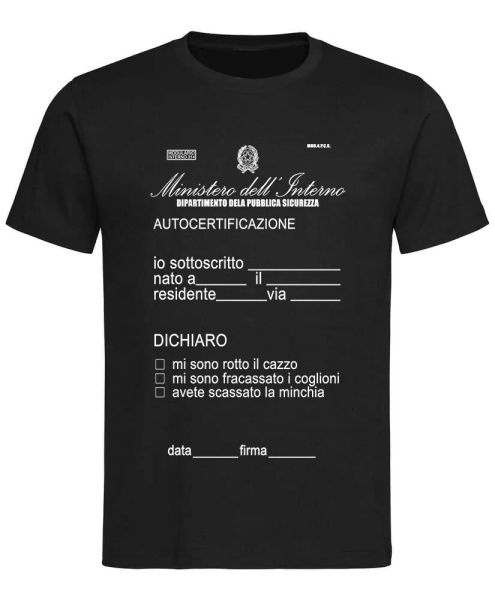 

t-shirt shirt-certification form to exit black t-shirt funny, White;black