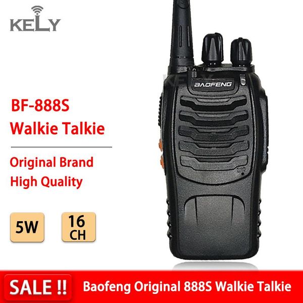 

walkie talkie baofeng bf-888s portable 888s uhf 5w 400-470mhz bf888s bf two way radio classic original brand