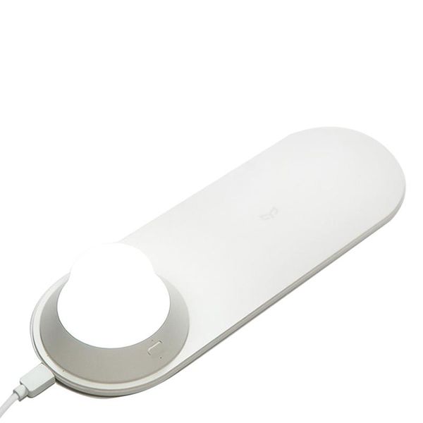 

wireless charger with led night light magnetic attraction fast for samsung huawei phones tripods