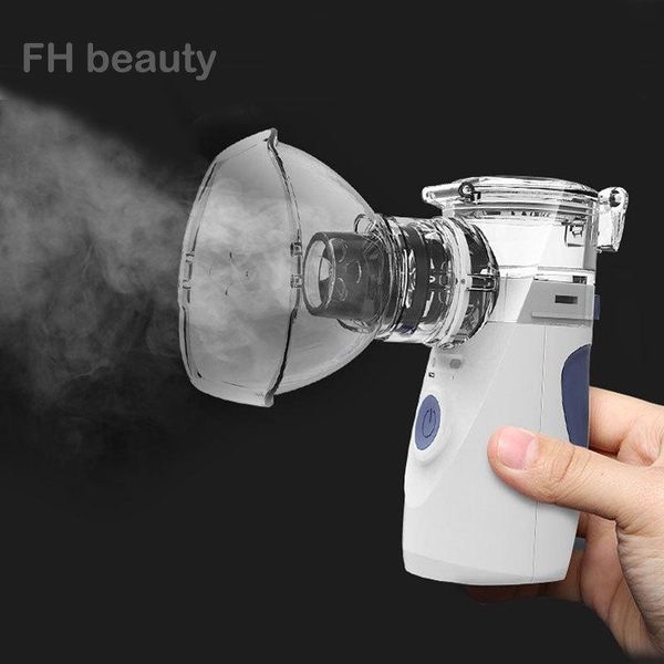 

health care mini handheld portable inhale nebulizer silent ultrasonic inalador nebulizador children rechargeable automizer fragrance l