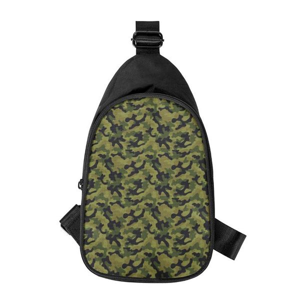 

school bags arrive fashion custom design camouflage camo 3d print chest customer drop wholesalers