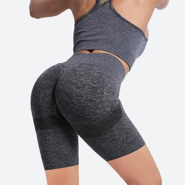 

women yoga shorts high waited semaless sports womens fitness biker outfit