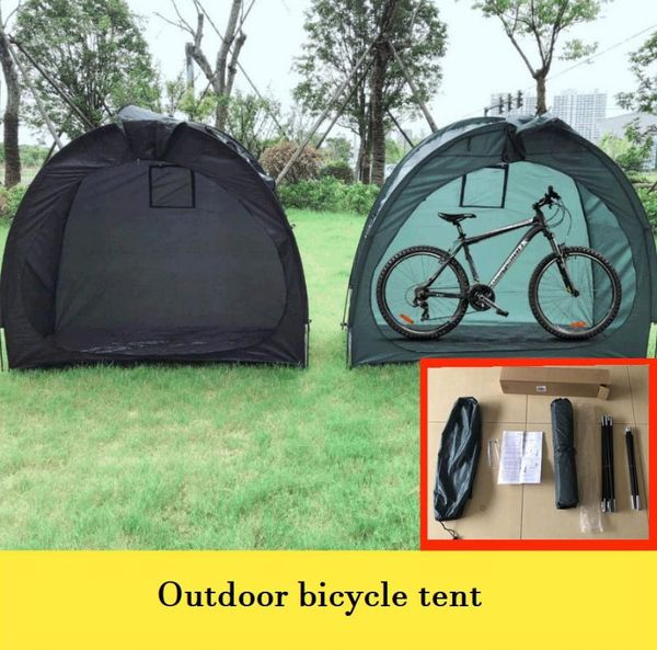 

tents and shelters portable outdoor canopy rain dust multifunction bicycle storage room utility mountain bike