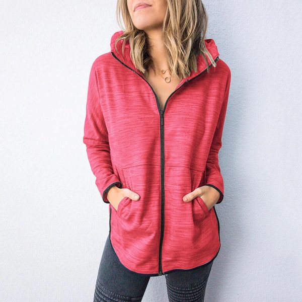 

jacket jackets 2021 spring autumn women plus size solid color casual warm coat fleece jackets hooded hoodies streetwear#j30, Black;brown