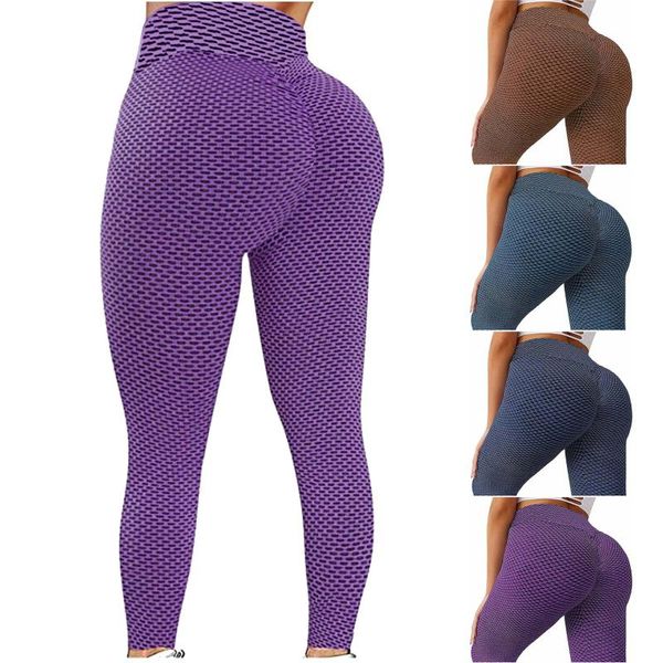 

women's leggings high waist seamless yo-ga 2021 womens stretch pant fitness running sports full length active, Black