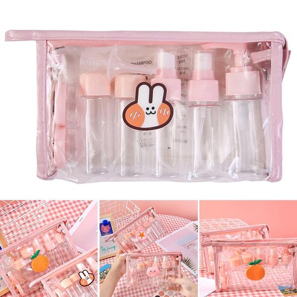 

12pcs portable travel refillable bottle spray empty storage bag for outdoor pw bags