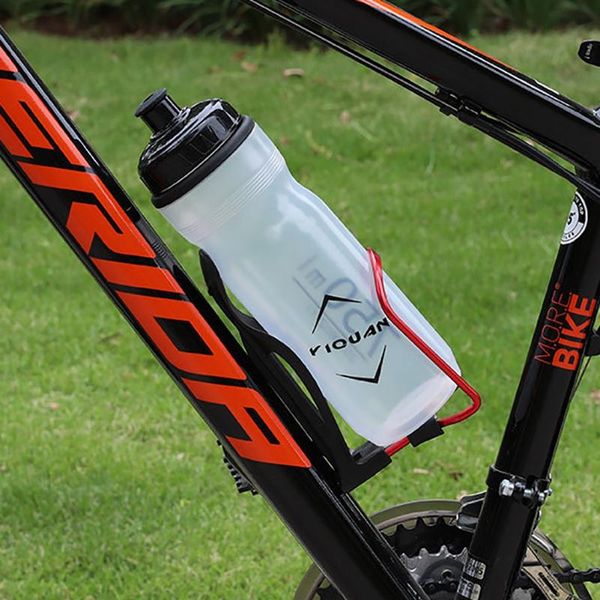 

water bottles & cages bicycle squeeze road leak-proof pp cycling riding kettle bottle sport 700ml lockable running outdoor mountain