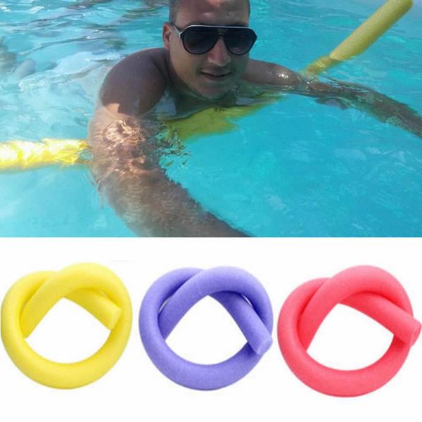 

pool & accessories portable floating swimming noodle swim kickboard water float aid noodles hollow learn foam 6.5*150cm