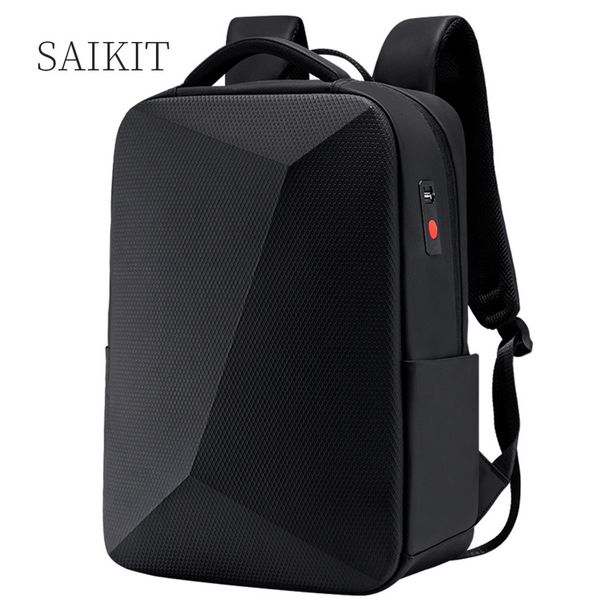 

bluetooth anti loss backpack business computer bag student schoolbag men's outdoor backpack straight gift
