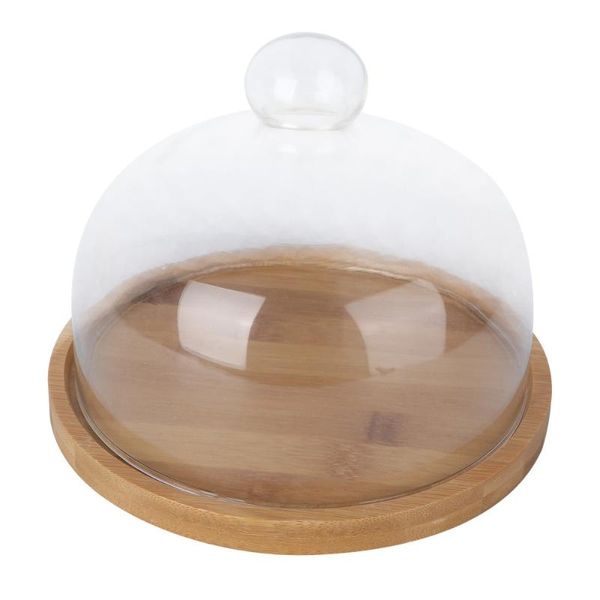 

pc portable cake and cupcake carrier perfect for transporting cakes cupcakes pies or other desserts-18cm(cake cover+bottom pla dishes & plat