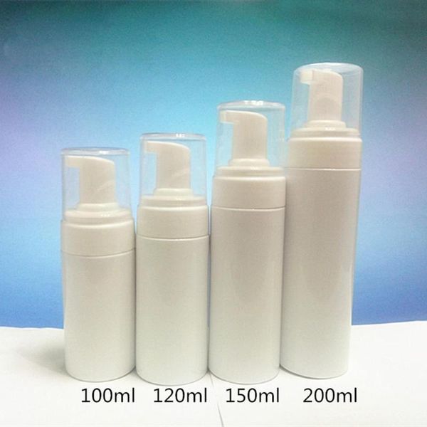 

storage bottles & jars 100/120/150/200ml froth pump empty foaming bottle soap mousse liquid dispenser shampoo lotion shower gel foam