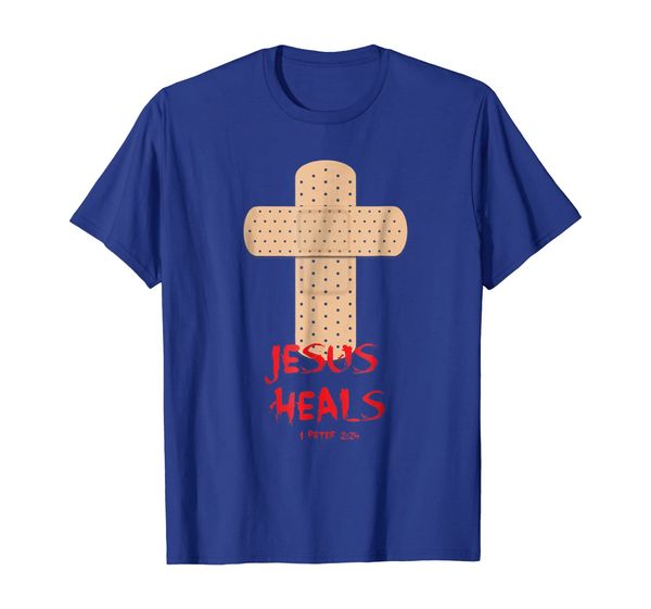

jesus heals shirt christian cross nurse appreciation gift, White;black