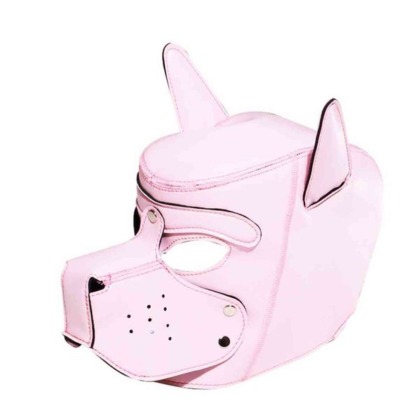 Nxy Взрослые игрушки Sexy Dog Hood Mask Games Sm Flirting Toys Cosplay BDSM Ведовые Костюмы Эротические фетиш Пары Сексуальная Игрушка 1130