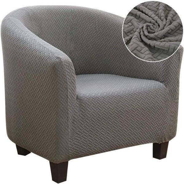 

elastic coffee tub armchair sofa cover protector washable furniture slipcover el home spandax single seat covers chair