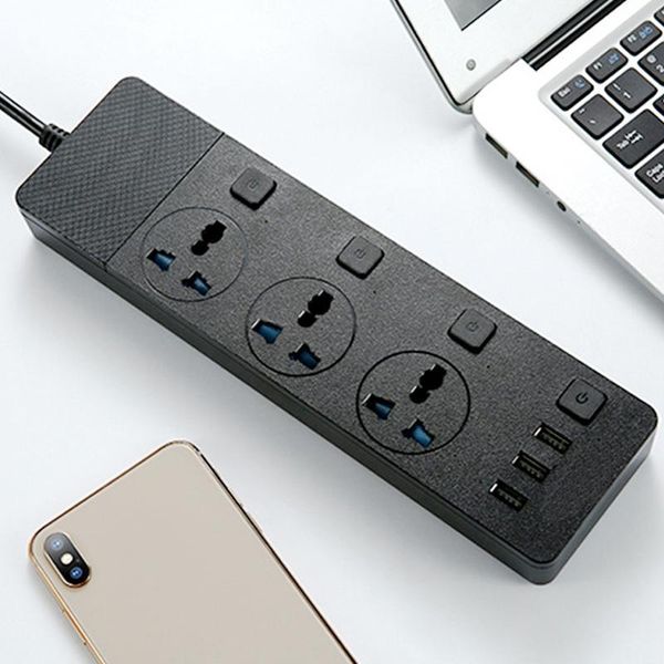 

smart power plugs ligent plug board usb row high drag line independent switch board(eu plug)