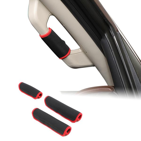Верхняя ручка защитная крышка 3шт для Chevrolet Silverado GMC Sierra 2014-2018 Аксессуары для интерьеров
