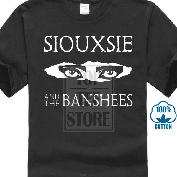 

men's t-shirts 2021 hipster siouxsie & the banshees occhi t shirt-punk rock varie design short sleeve tee summer shirts, White;black