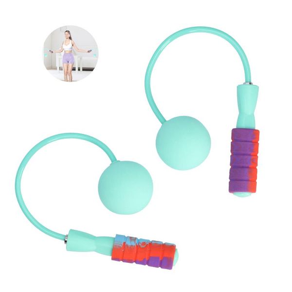 

jump ropes cordless skipping rope weighted balls non-slip handle adjustable speed skip for physical exam exercise lose weight