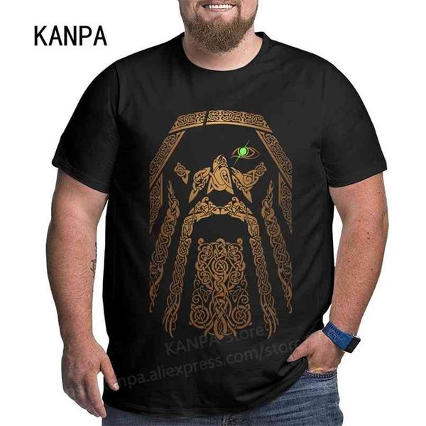 

arrival viking men oversized t shirts cotton tees workout tee black summer clothes t-shirt for fathers plus size 6xl 210809, White;black