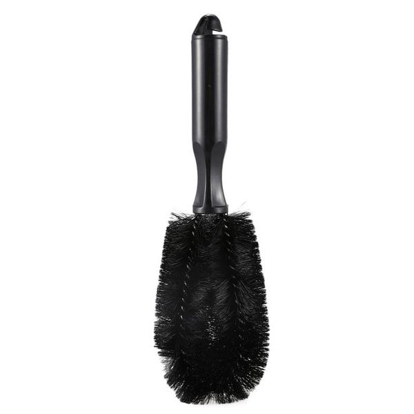 

vacuum cleaner black truck car auto wheel tire rim brush wash cleaning tool 10.6" long